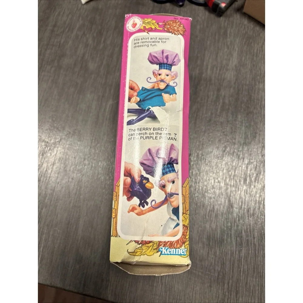 Kenner Purple Pieman & Berry Bird c. 1982  Strawberry Shortcake Friendly Foe MIB